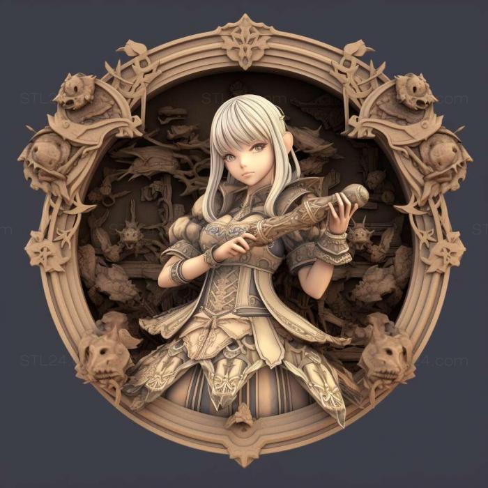 Games (SINoALICE 4, GAMES_24636) 3D models for cnc